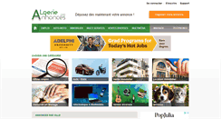 Desktop Screenshot of algerieannonces.com